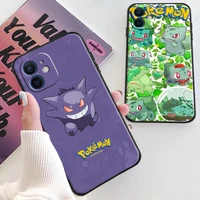 pokemon cute cartoon hot case for iphone 11 13 pro max 13 mini 12 pro max x xr xs max se2020 8 7 6 6s plus silicone phone cover