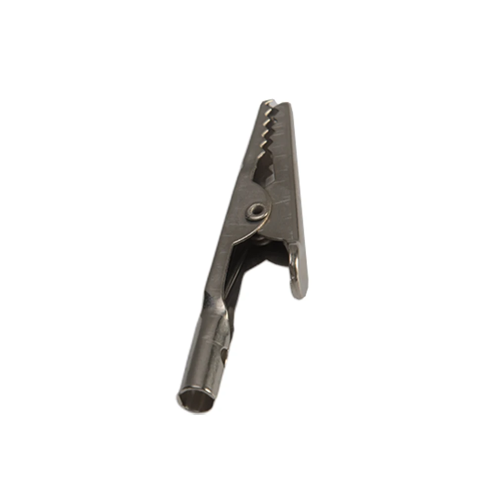 

10pcs Home Metal Practical Fixed Portable Accessories Hardware Single Handle Durable Anti Static Alligator Clip