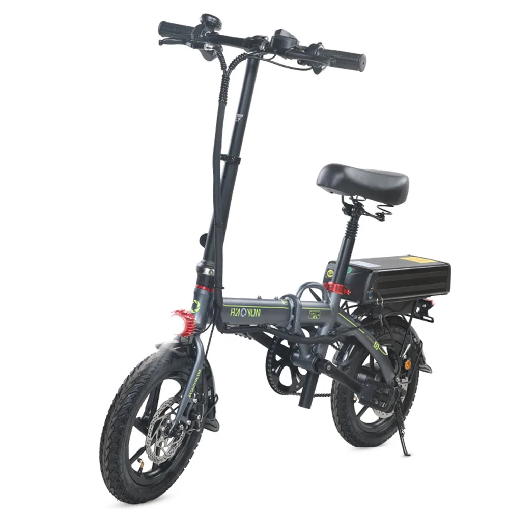 

Электрический велосипед, складной 14 дюймов, алюминиевый сплав, портативная интеллектуальная выносливость более 65 км, 48 В, 10/20/30/35ah