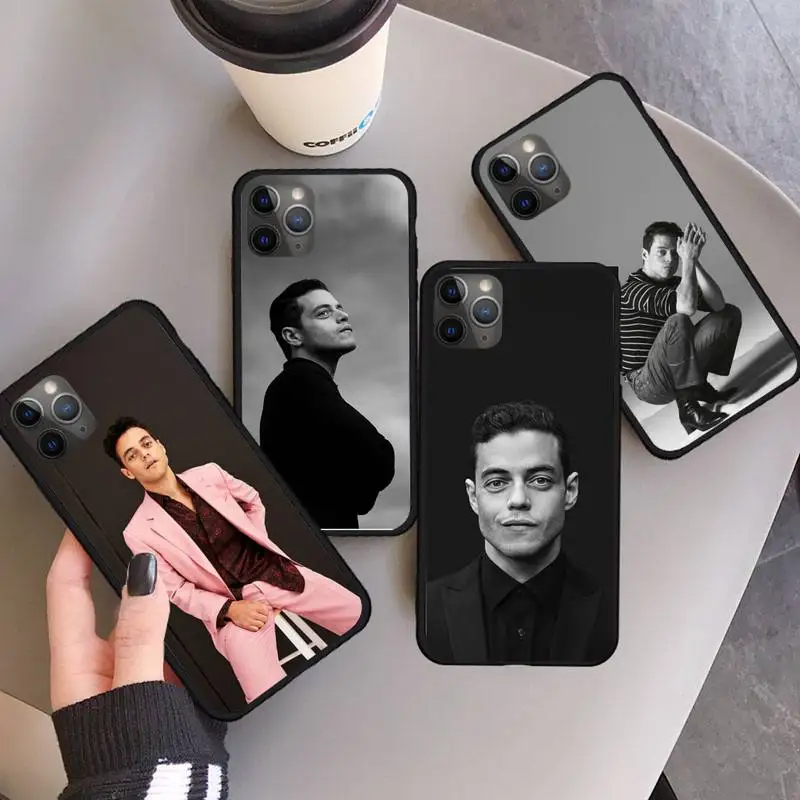 

Rami Said Malek American actor Phone Case For iphone 12 11 13 7 8 6 s plus x xs xr pro max mini
