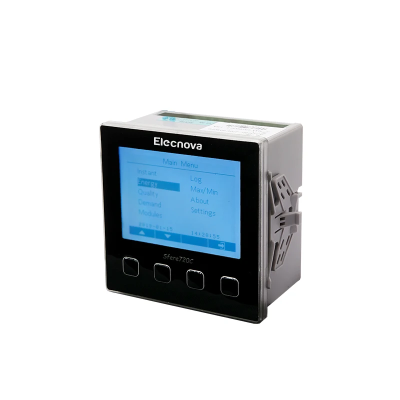 

Memory Meter 3 Phase Power Analyzer 0.2S High Accuracy Energy Management Measuring 8MB Panel Mount Multi-functional Meter CN;JIA