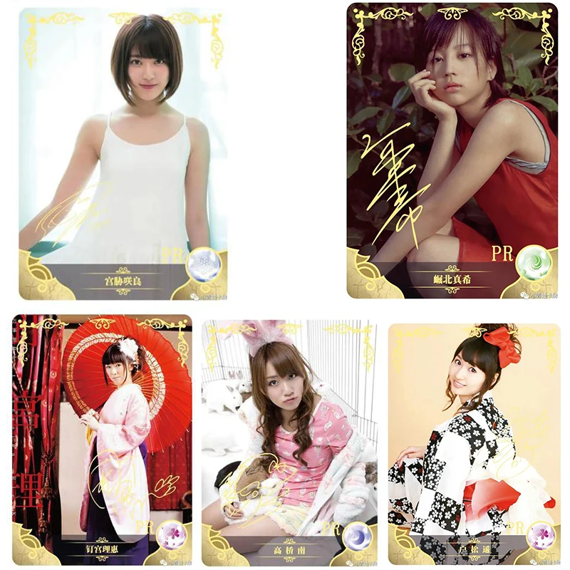 

Anime Goddess Story Full Set Pr Rare Collection Card Child Board Game Toy Birthday Christmas Gift