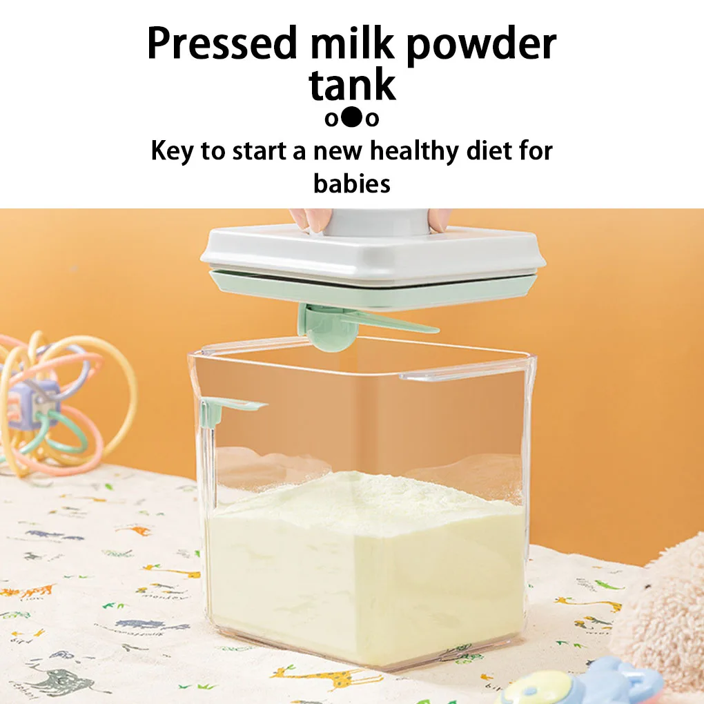 

Kitchen Food Coffee Storage Box Milk Powder Nuts Grains Beans Peanut Container Reusable Organizer Transparent 1000ml