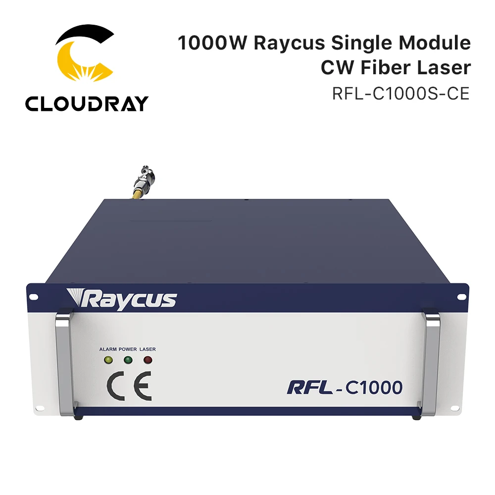 Cloudray Original Raycus Laser Source 1000W Single Module CW Laser RFL-C1000S 2 Years Warranty for Fiber Cutting Machine