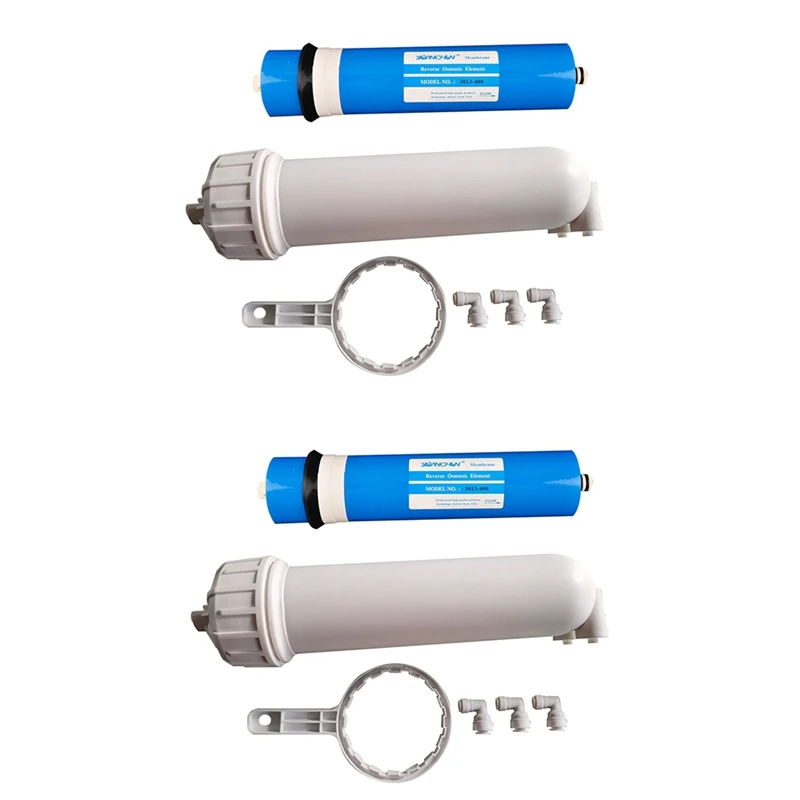 

2X 400 GPD RO Reverse Osmosis Membrane,1/4Inch Quick-Connect Fittings