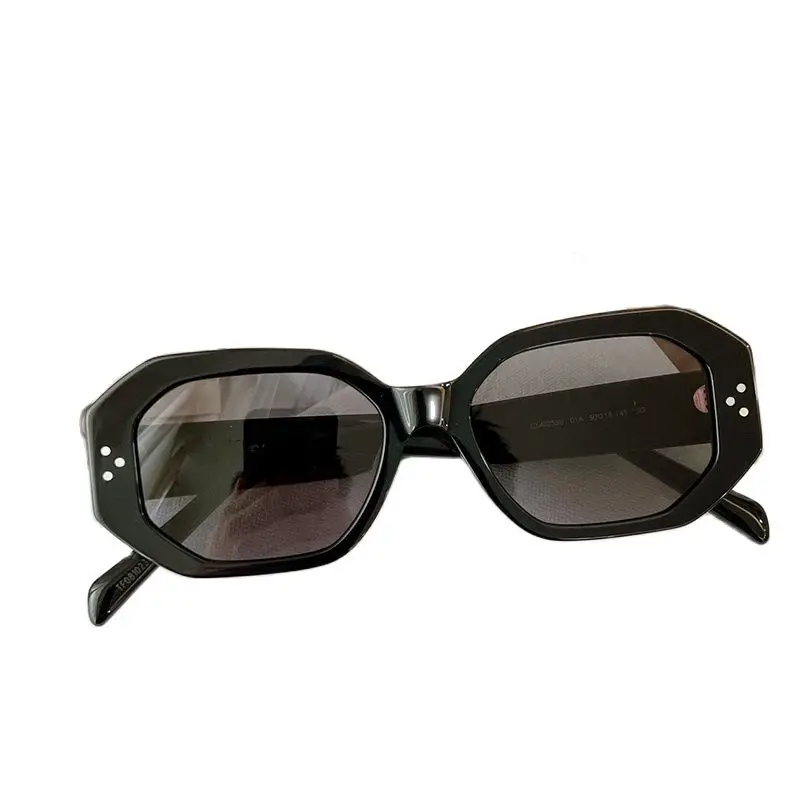 2023 top quality Leopard print Sun glasses women's fashion glasses retro travel glasses