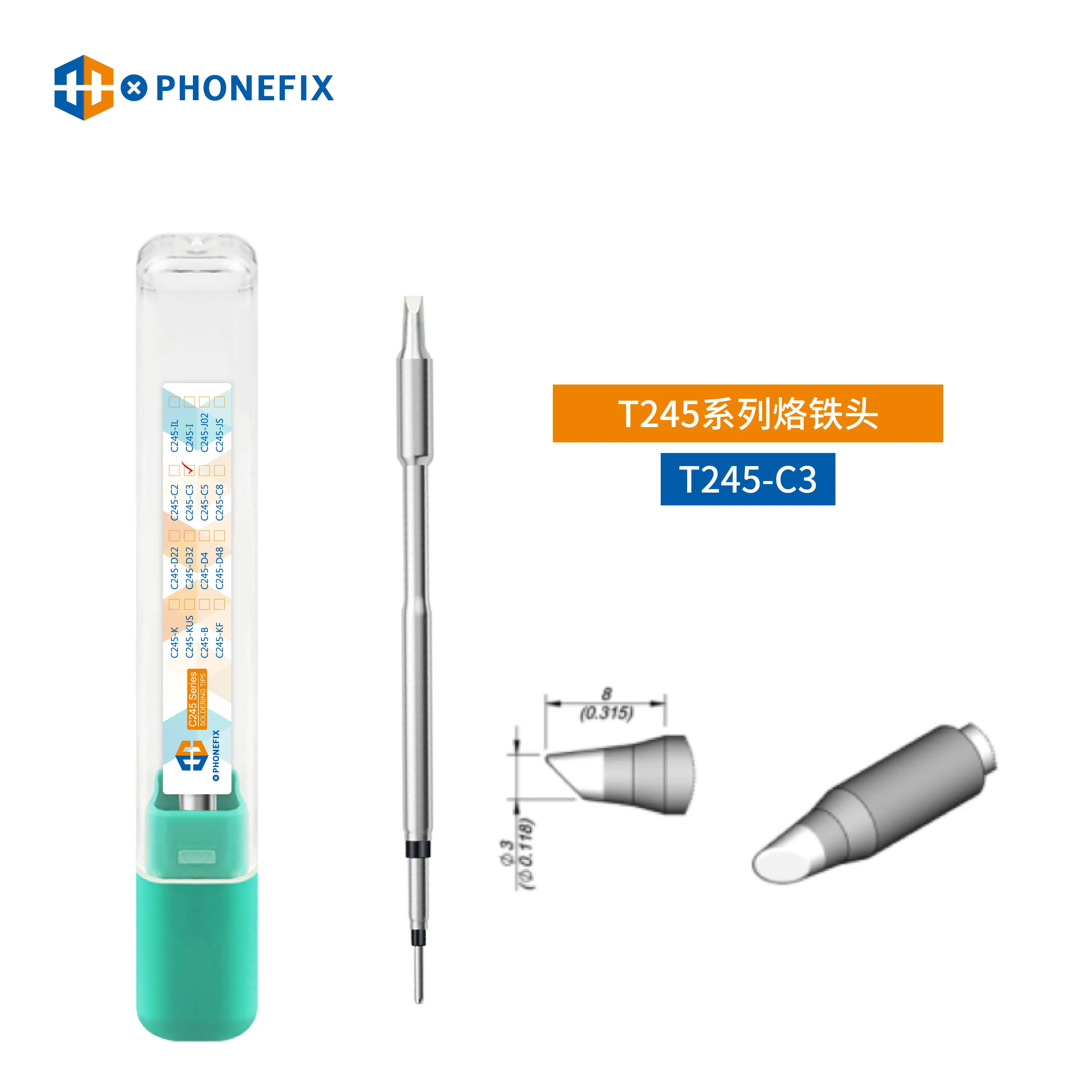 

Насадки серии OEM C245 C470 C245-KU C245-IL C245-J02 C470-K C245-D22 C470-BC4 C470-D4 Насадки для паяльной станции Tool