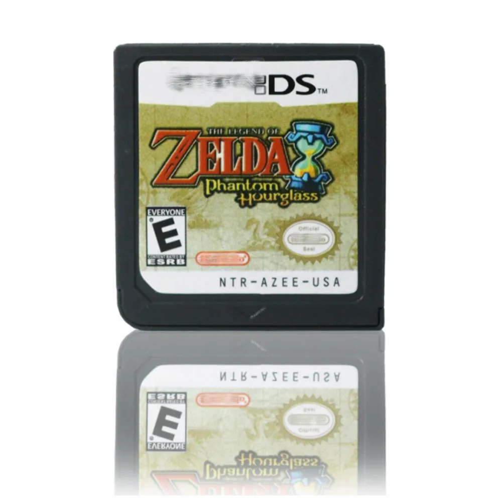 

Картридж для игровой консоли DS, карта Grand Zelda Phantom Hourglass, американская версия, английский язык для DS 3DS 2DS