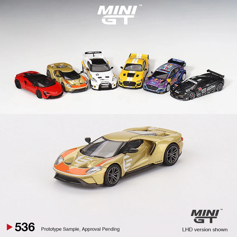 

MINI GT 1:64 Model Car GT Moody Heritage Edition Alloy Sport Vehicle# 536 LHD