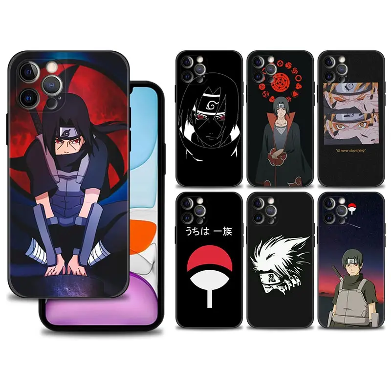 

Phone Case for iPhone 11 13 12 pro max 13mini XR X XSmax 8 7 6 6s 12mini 5 5s Cover Silicone Anime Naruto Haikyuu One Piece