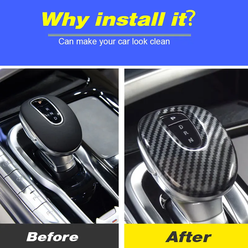 Автомобильная головка переключения передач рама ручка крышка декоративные