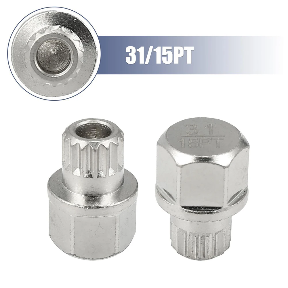 

1pc 31/15PT Car Tire Wheel Lock Anti-Theft Screw Lug Nut Bolt Removal Key Socket For BMW Car Accessories