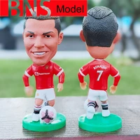 6 5cm football player mini dolls soccer figure toy pvc action figurine sports jewelry doll for gift collection