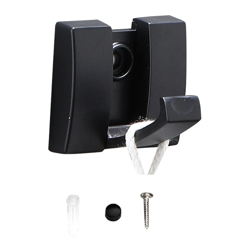 

for Creative Wall Hooks Bedroom Coat Hanger Robe Hook Aluminum Alloy Folding Hook for Hanging Towel, Coat, for , Dropship