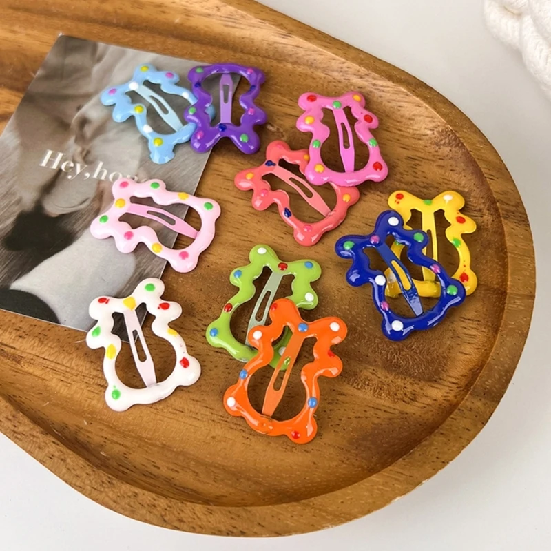 Ful Drip Oil Hairclip Women Girl Hairclip Multifunction Kids Hair Accessory Drop Shipping