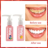 toothpaste whitening teeth stains removal reduce strong effect fight bleeding gums fruit flavor fresh breath press toothpaste