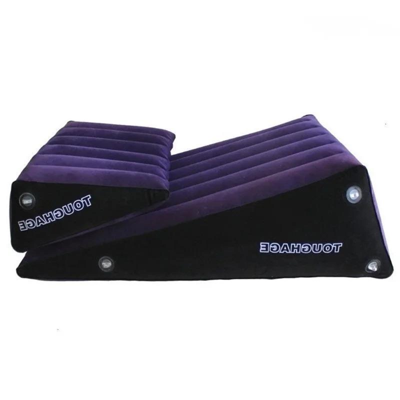 

Двойная рампа, надувная подушка, диван-кровать, клиновидная подушка, подушка для позиции любви, игрушки для пар, ПВХ, мебель для взрослых, мяг...