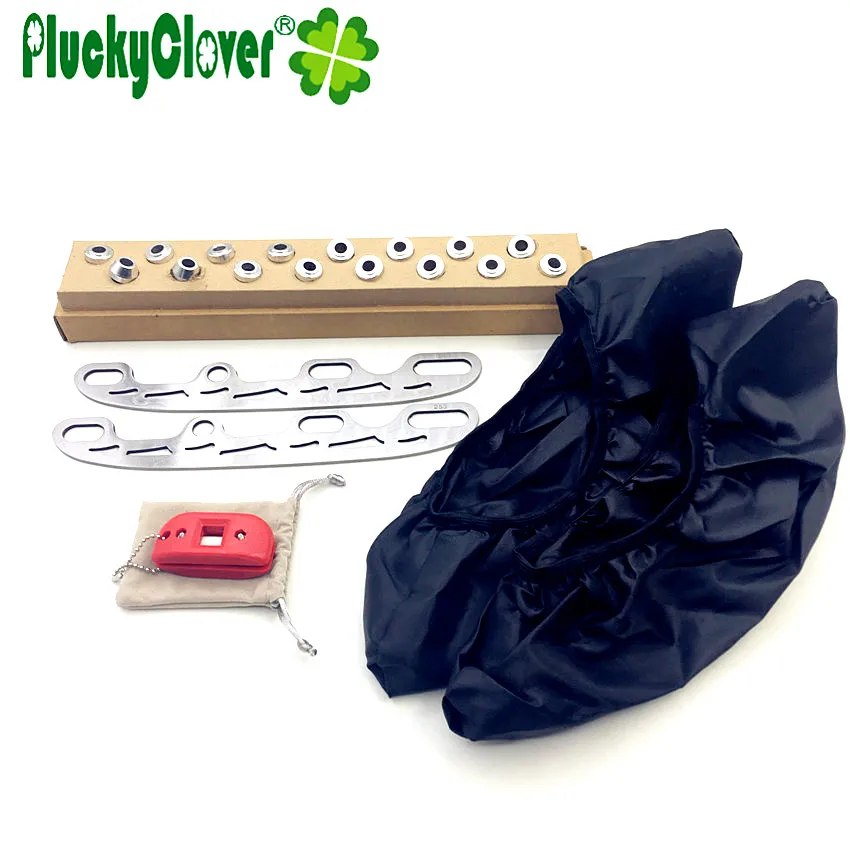 Комбинированное лезвие для льда ~~~ 253/290 мм Сменное встроенных коньков черная