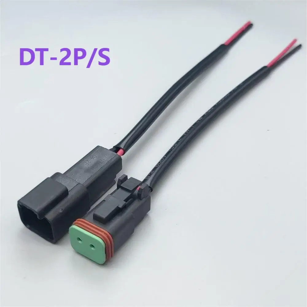 

Разъем DT 2/3/4/6/8/12P Linkstyle Deutsch DT Grey Комплект разъемов, разъем провода 2 3 4 6 8 12-контактное уплотнение «папа» «мама» 22-