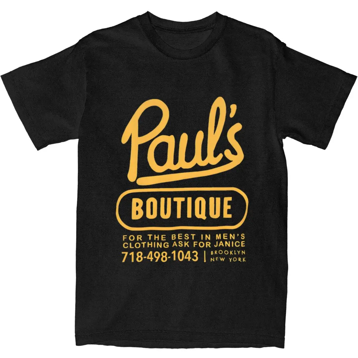 Мужская и женская футболка Beastie Boys Pauls Boutique Футболки Harajuku Летняя Винтаж