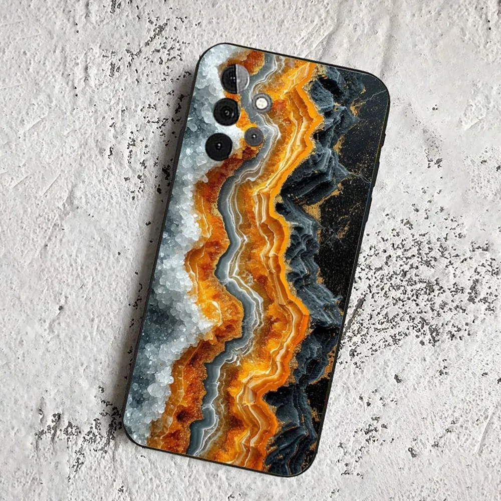 Мраморный Модный чехол для телефона с рисунком Samsung Galaxy A13 21s 22 31 32 52 53 71 80 91 мягкий