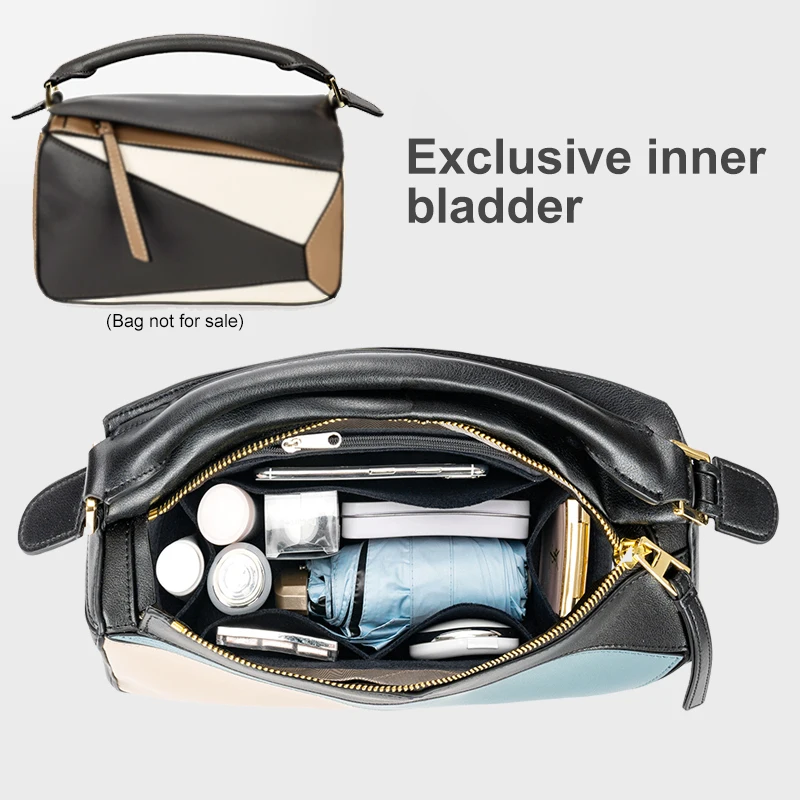 Женский фетровый кошелек для Loewe органайзер-пазл макияжа вставка роскошной