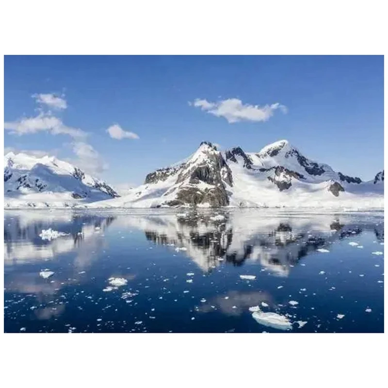 

Алмазная вышивка «сделай сам», круглая смола, алмазная вышивка, домашний Настенный декор (Айсберг) 30x40 см