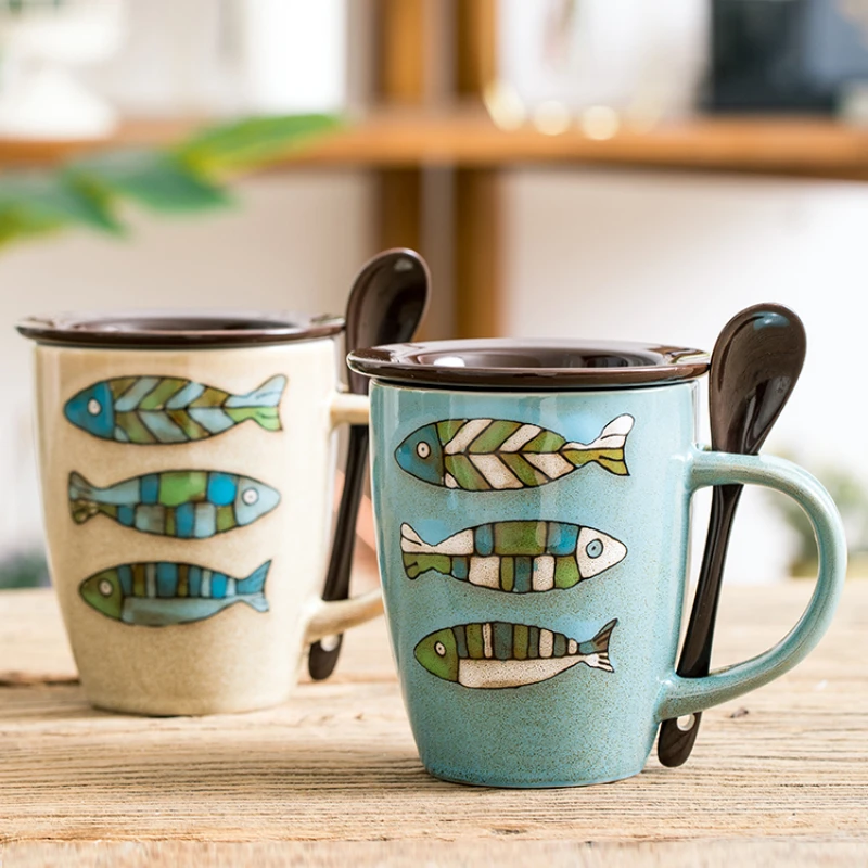 

Couple Personalised Mug Friends Reusable Creative Ceramic Retro Simple Beer Coffee Cup Mugs Household Canecas Drinkware DF50M