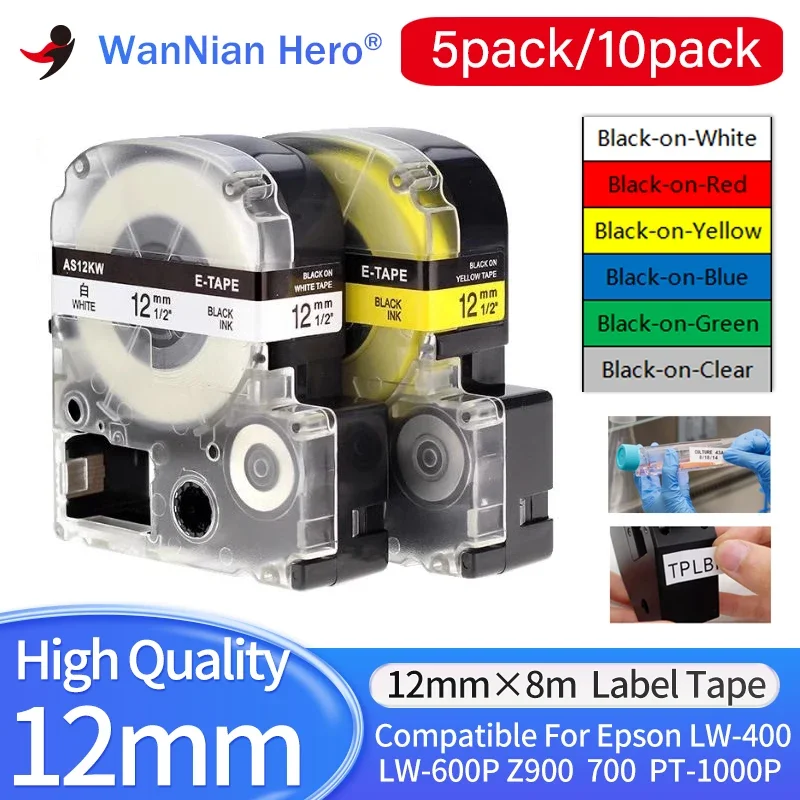 5/10 шт./упаковка лента для этикеток Epson