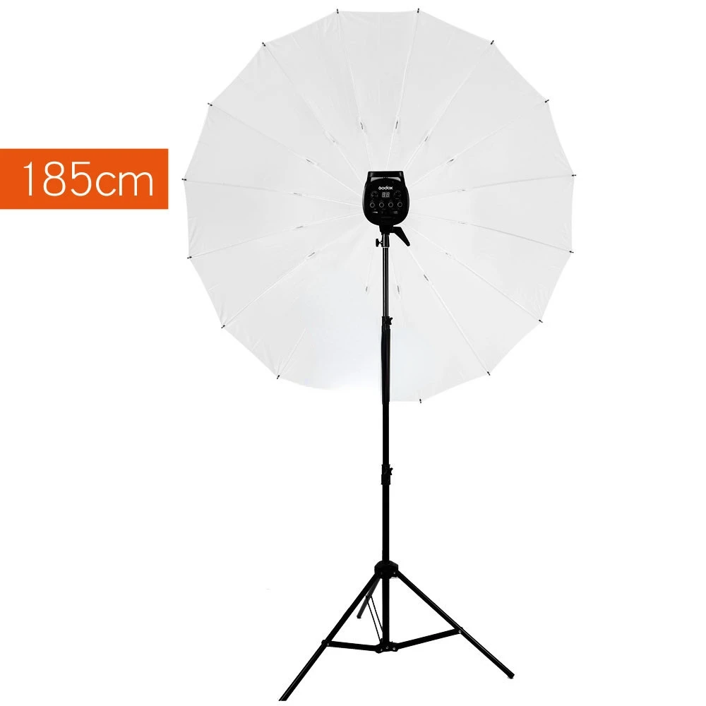 

GODOX High Quality Umbrella Studio Photogrphy 75" 185cm White Soft light Lighting Umbrella + 2m Light Stand +Type B