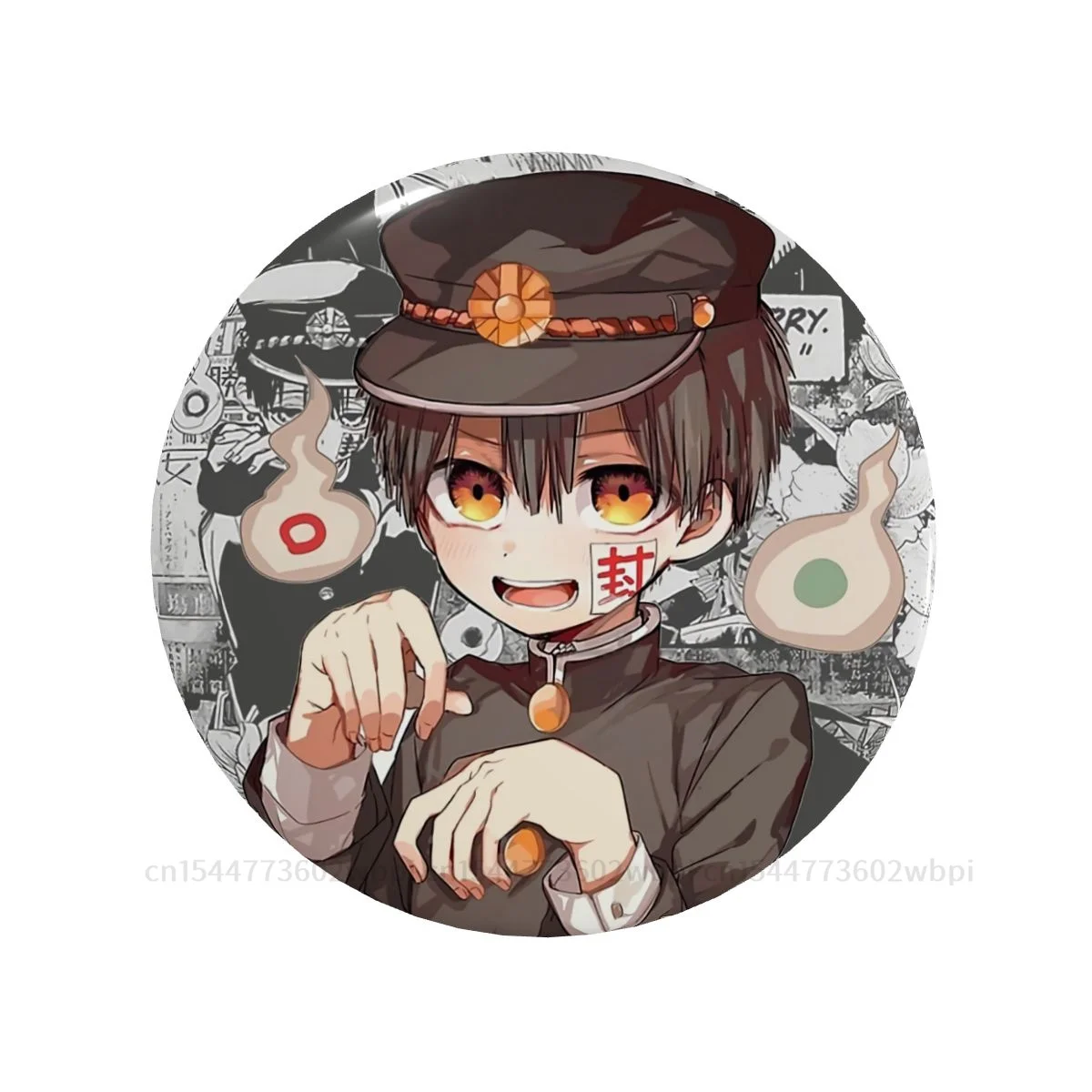 

Kawaii Badge Toilet Bound Hanako Kun Manga Metal Brooch Fashion Soft Button Pin Lover Creative Gift Collar Decor Customizable