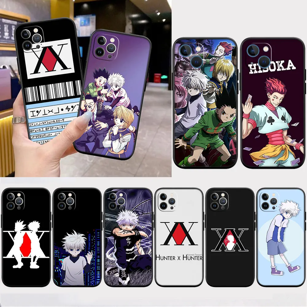 Мягкий силиконовый чехол LH39 Hunter X HXH для iPhone XS XR Pro Max 8 7 6 6s Plus SE