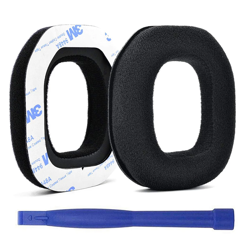 

Velour Replacement Earpads Ear Pads Muffs Cups Pillows Cover Headband For Logitech Astro A 50 A50 Gen 3 4 A40TR A40 TR Headsets