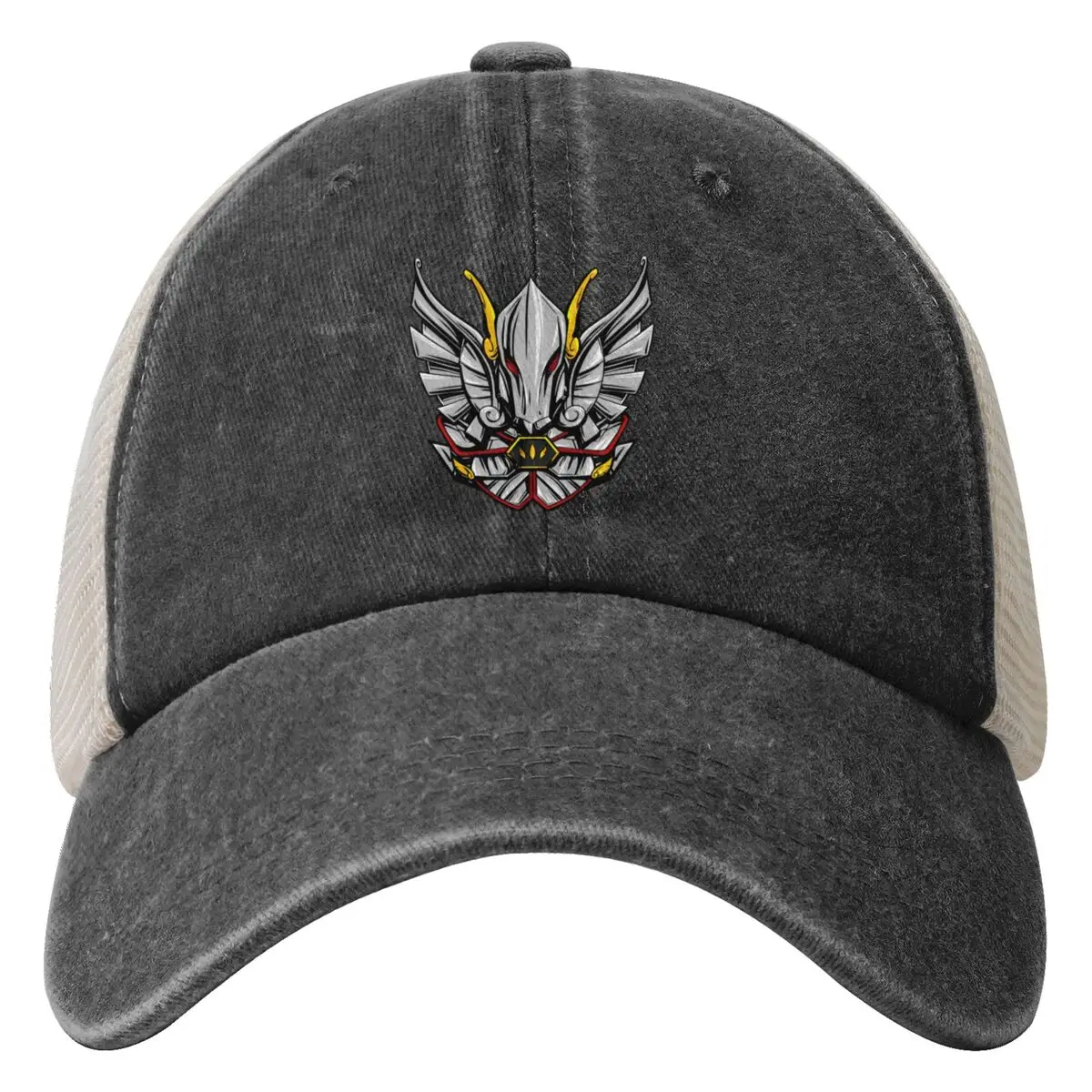 Бейсболка Saint Seiya с золотым логотипом винтажная японская аниме Кепка-тракер для