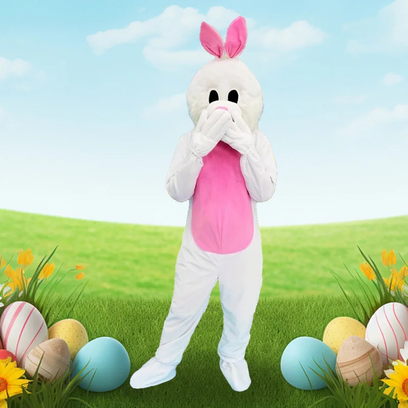 Новый костюм талисмана пасхального кролика рекламная церемония день рождения