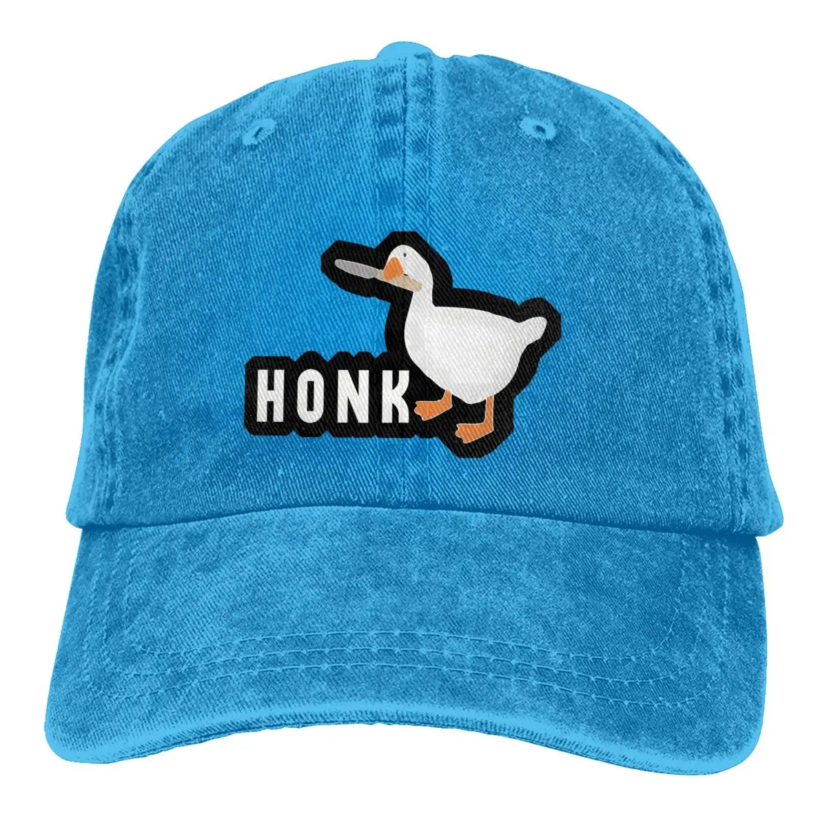 

Untitled Goose Game Honk Multicolor Hat Peaked Women's Cap Cute Personalized Visor Protection Hats