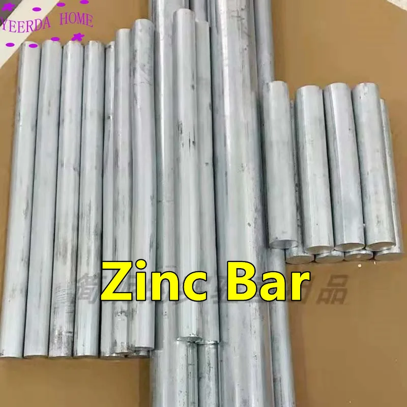 Большой диаметр Цинковый стержень металлическая плотность из цинкового сплава