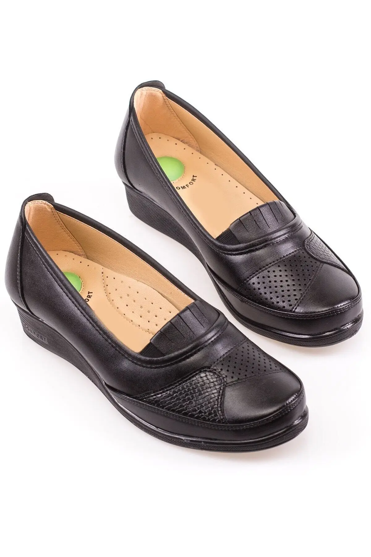 

Женские туфли на плоской подошве, полностью ортопедические легкие светильник летки на черной гелевой основе, Повседневная летняя обувь