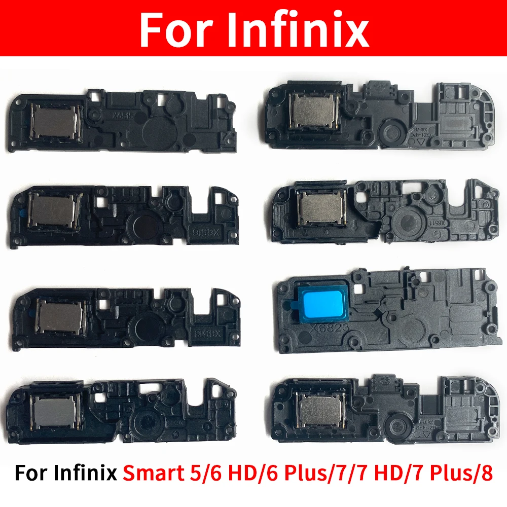 Suitable For Infinix Smart 5 6 7 HD 8 Plus Loudspeaker bottom Loud Speaker Sound Buzzer Ringer Flex Cable