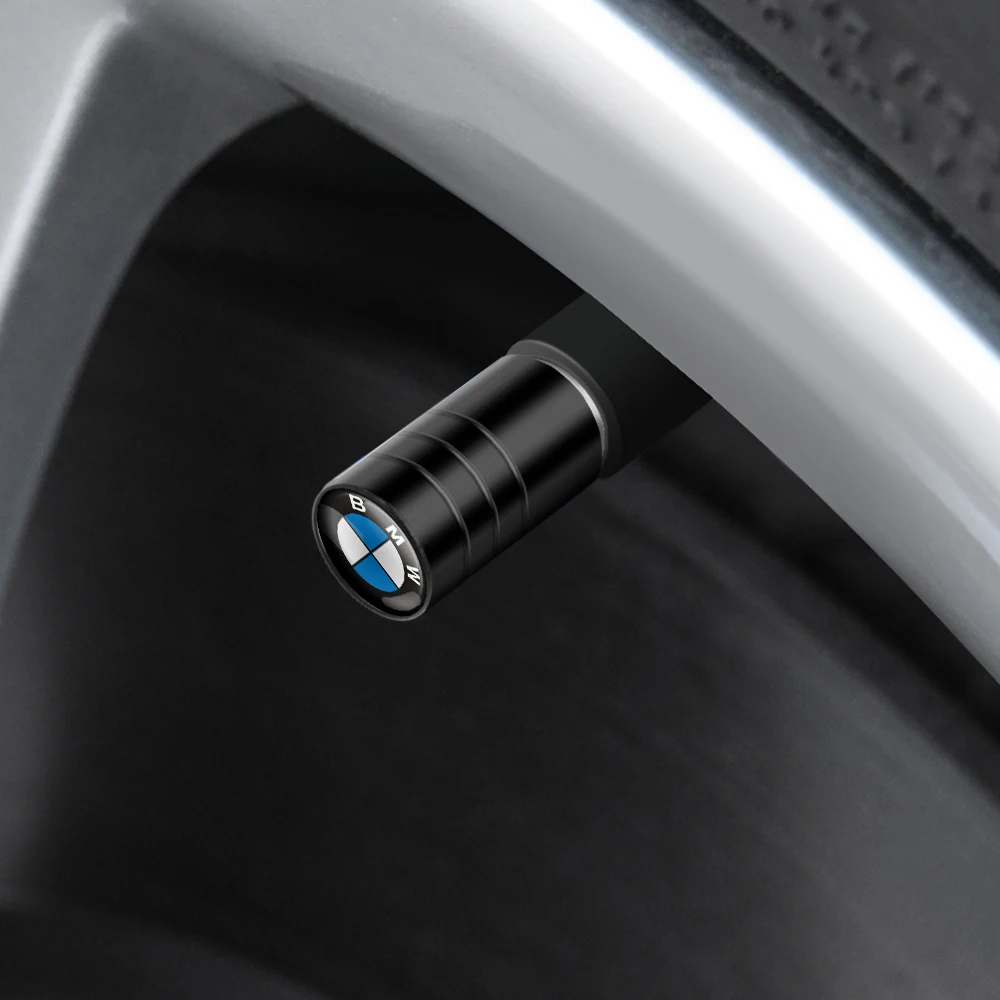 4 шт. автомобильные значки колпачки для клапанов шин аксессуары BMW Performance M Power E90 E91