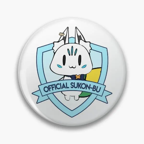 Значок Sukon Bu Hololive Фубуки Fanbase мягкая булавка для пуговиц бижутерия влюбленных