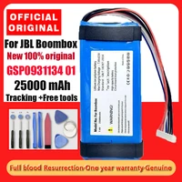 100 original new 25000mah battery gsp0931134 01 for jbl boombox jem3316jem3317jem3318 batterie batteries tracking freetools