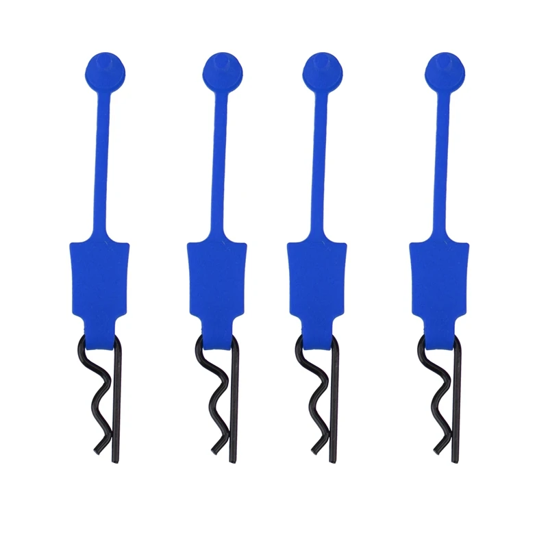 

4 шт. резиновый клипса для кузова автомобиля фиксирующий замок для 1/10 ARRMA Senton Granite Typhon Traxxas Slash UDR