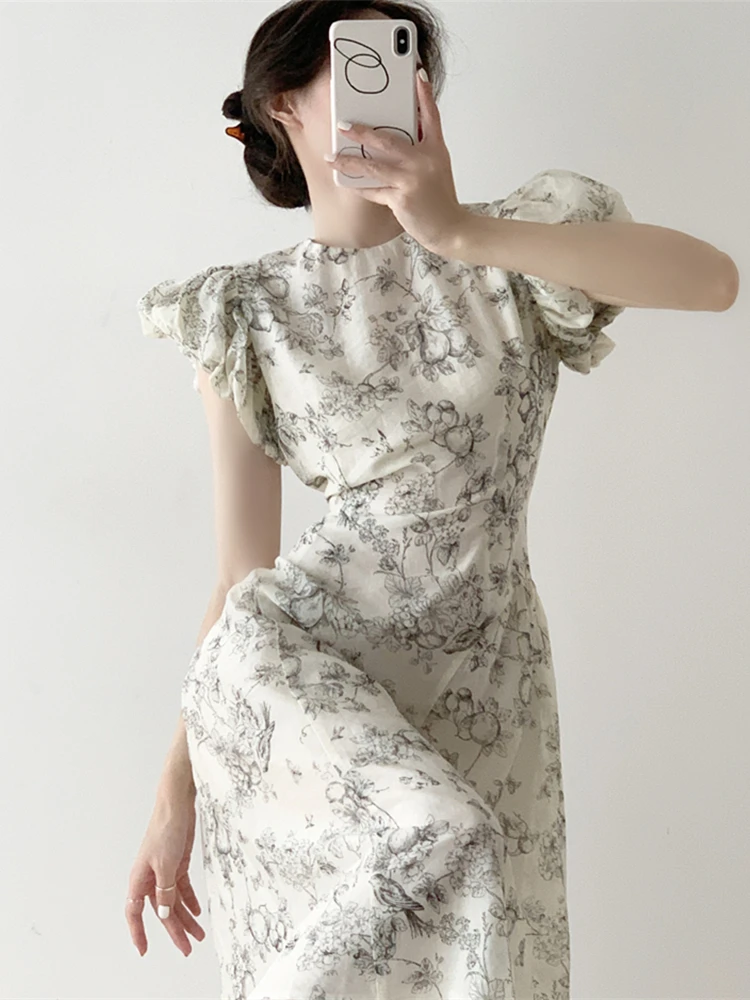 

Summer Women Fashion Vintage Prom Tank Dress Elegant Sleeveless Slim Vestdios Female A Line Party Clothes