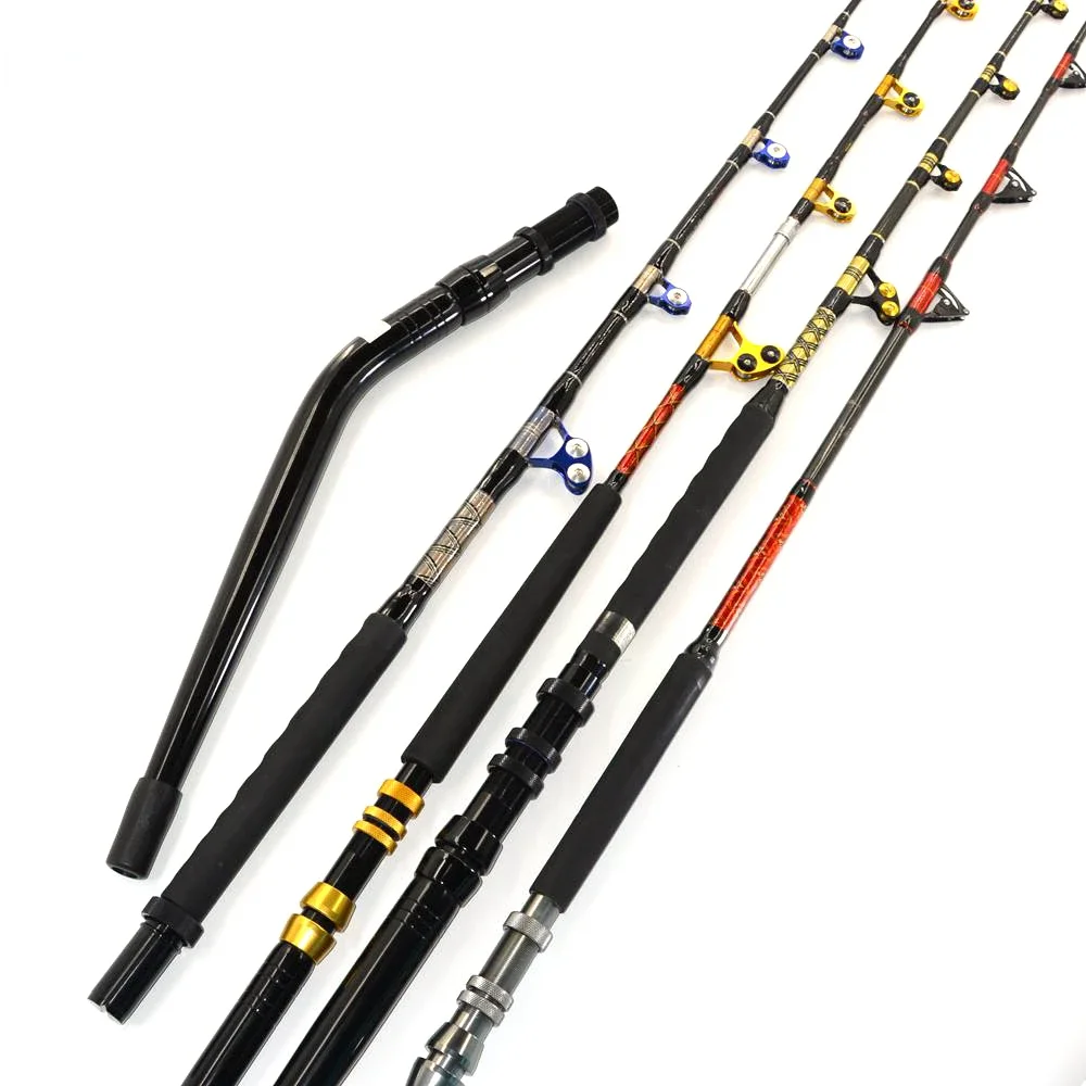 Для ловли тунца марлина Тенкара морской соленой воды большие удочки для