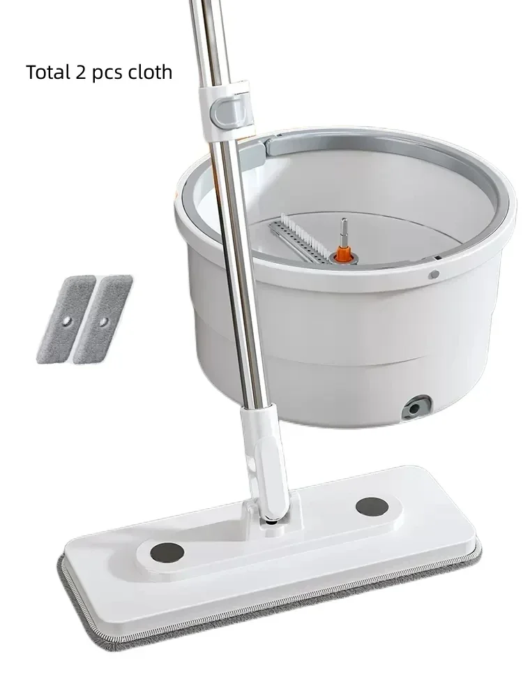 

Mop Water Separation Bucket Floor Cleaning System Microfiber Spin Mop for Floor Cleaning Wet and Dry Use Household Cleaning Tool