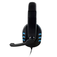 good quality on ear headset gamer stereo deep bass gaming headphones earphone with microphone for computer pc laptop notebook