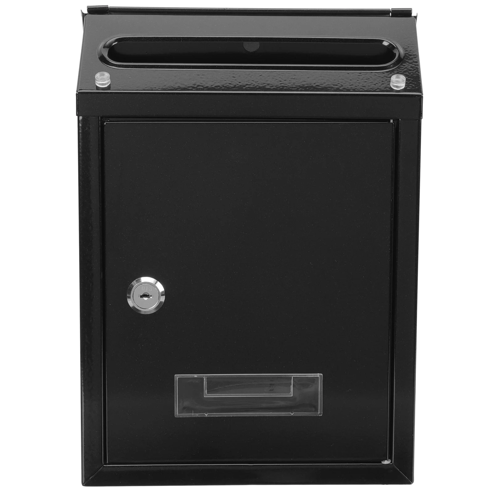 

Box Mailbox Wall Drop Suggestion Donation Decor Letter Ballot Holder Raffle Outdoor Storage Door Secure Postbox Lockable