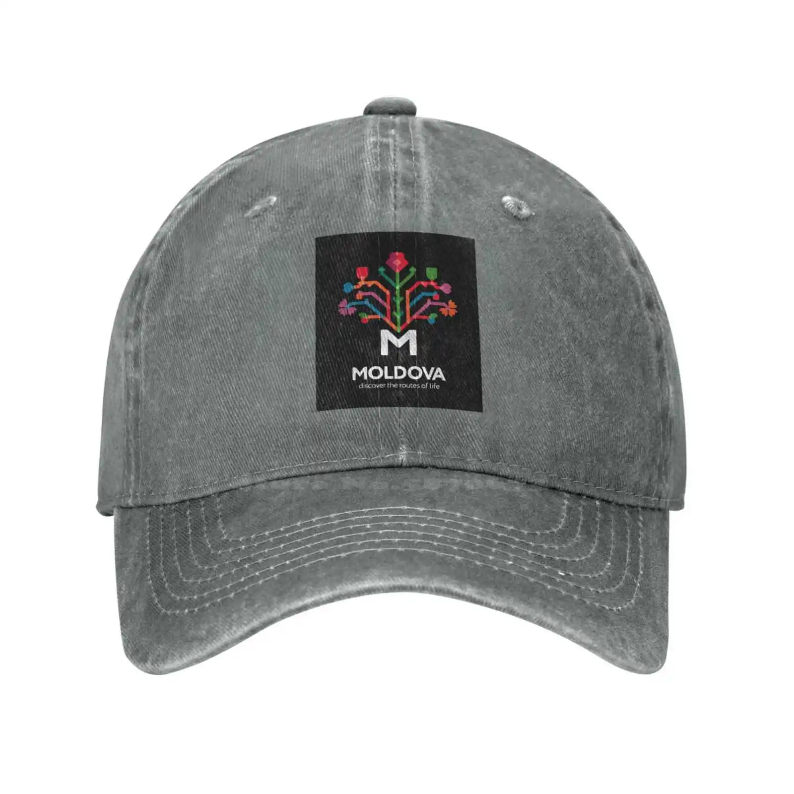 

Молдовская туристическая Высококачественная джинсовая кепка с логотипом
