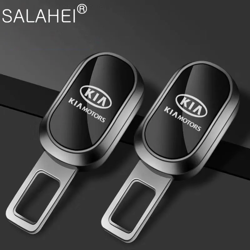 

1/2PCS Car Seat Safety Belt Clip Extender Plug Buckle For Kia Sportage 3 4 QL Rio 3 4 K2 Optima Sorento Picanto Ceed Forte K9